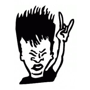 Beavis and Butthead Stickers