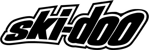 SkiDoo Snow funny auto decal