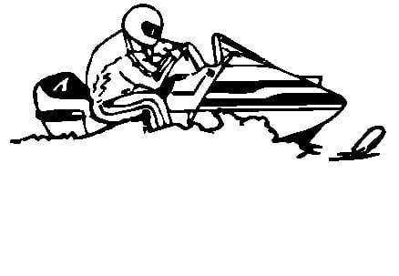 Snowmobile Decal 1