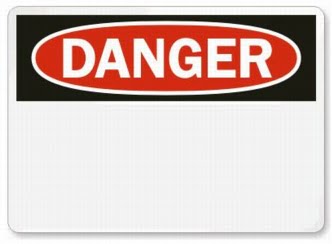 Add Your Own Message Here Signs DANGER
