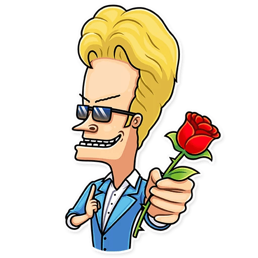 beavis and butthead mtv funny cartoon sticker_20