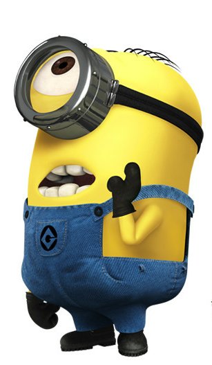 Minion Character Sticker D