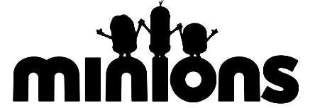 Minion Logo Die Cut Car Decal