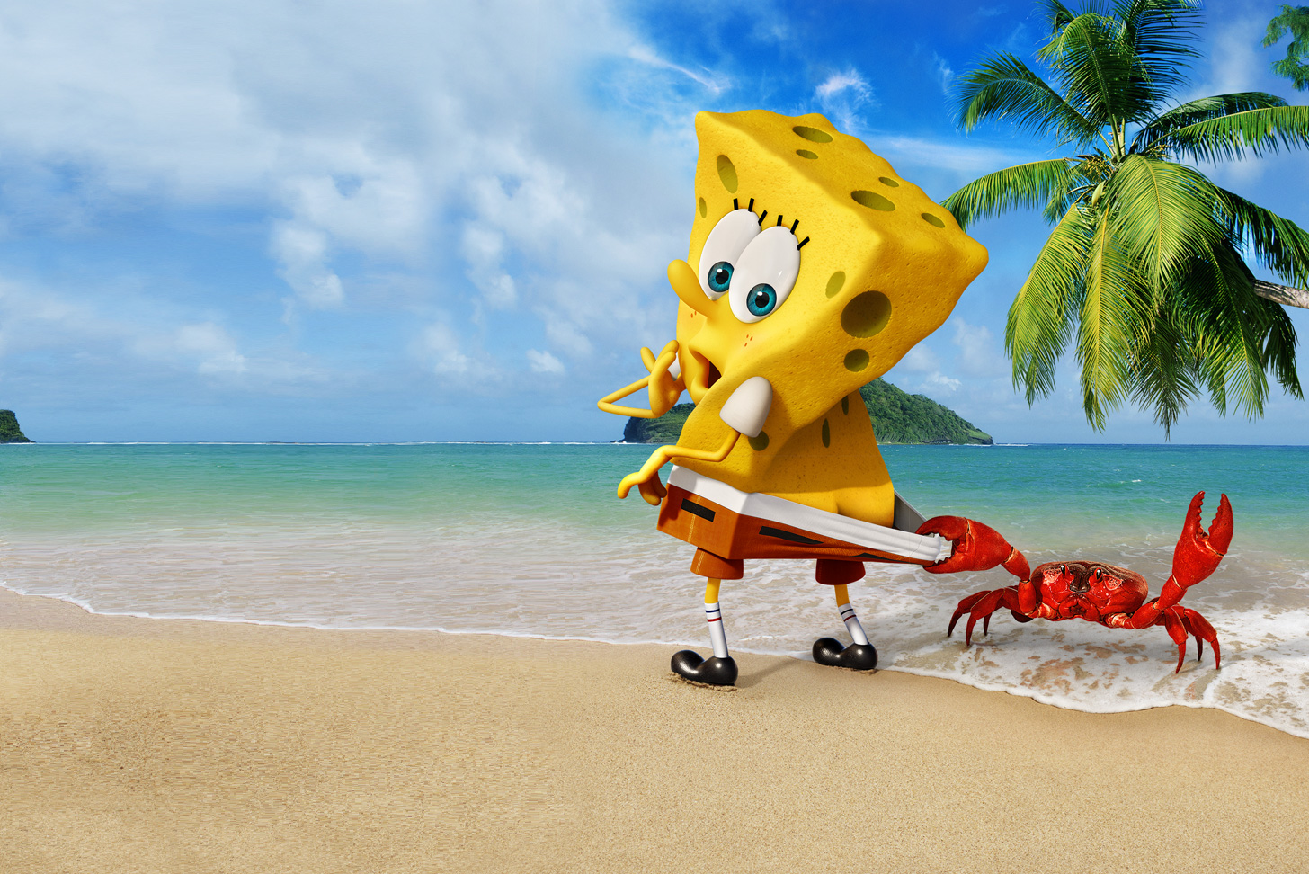 spongebob movie wallpaper sticker