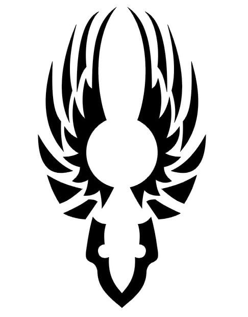 Tribal Sticker Design 04