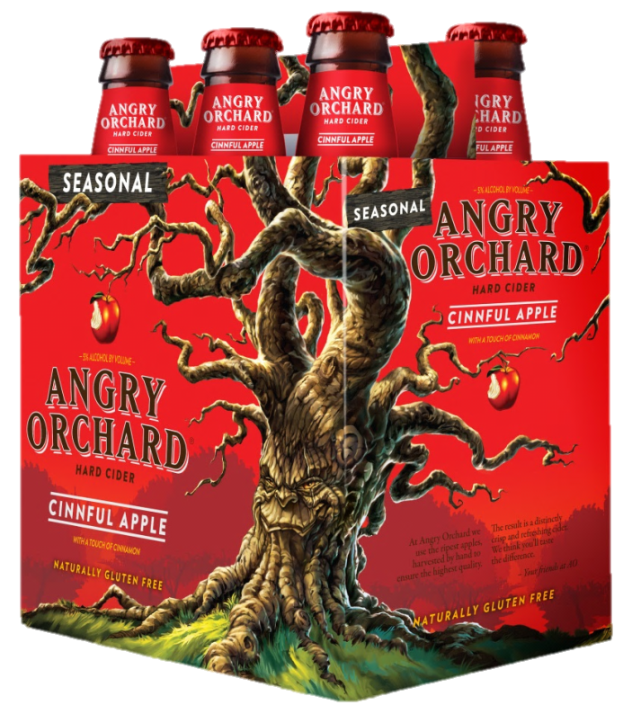 Angry Orchard Hard Cinnful Apple Cider Siz Pack Sticker