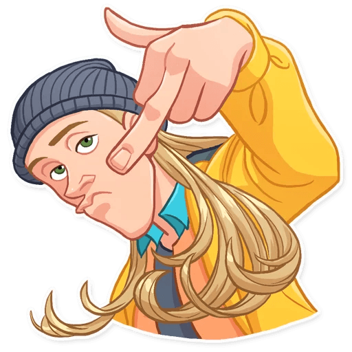 jay and silent bob funny cartoon wall sticker 25