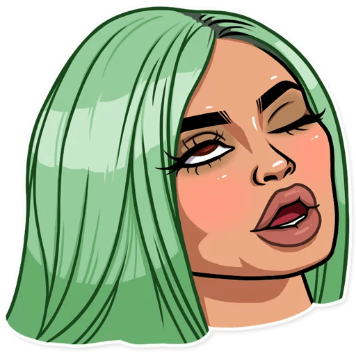 kardashian family_celebrity sticker 9