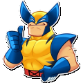 x-men wolverine sticker 3