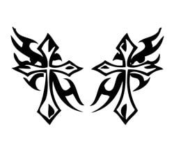 Diecut Spiritual Decals 08