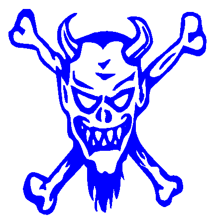 Skull & Crossbones Decal 3