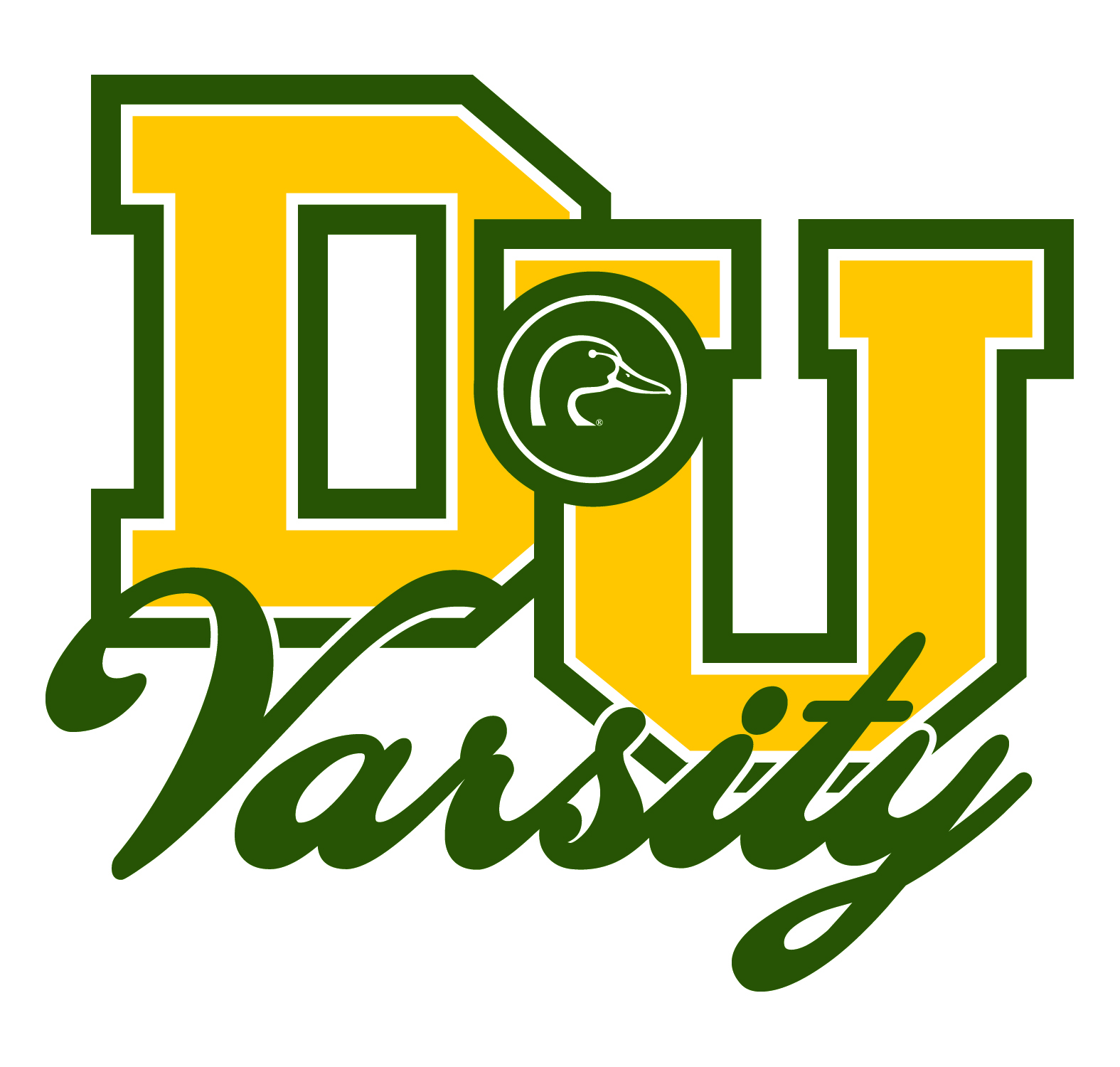 DU varsity_sticker