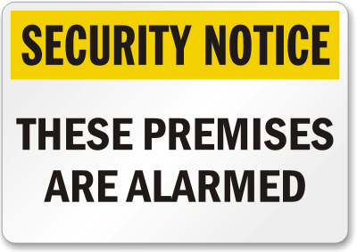 Fire Alarm Signs and Labels 21