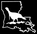 Turkey Hunting Louisiana Diecut Vinyl Hunting Decal