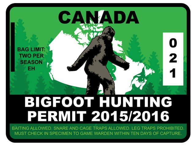 CANADA GREEN BIGFOOT