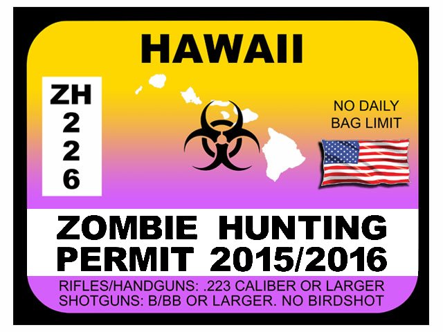 HAWAII ZOMBIE