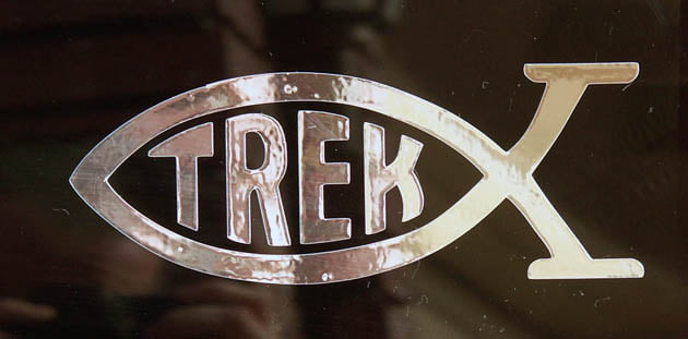 Star Trek Fish Decal