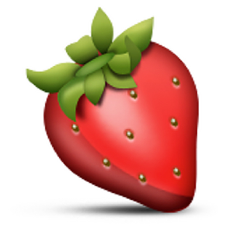 strawberry emoji