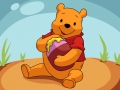 Winnie the Pooh Eat Honey Wallpaper Sticker