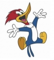 Woody Woodpecker Color Sticker