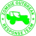 ZOMBIE OUTBREAK RESPONSE TEAM DIE CUT DECAL 3