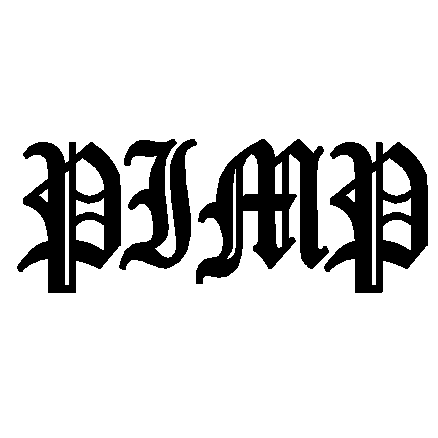 Pimp vinyl sticker - 313