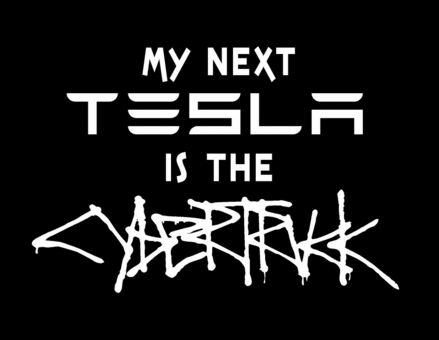 CYBERTRUCK DIE CUT DECAL 6