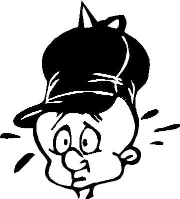 Elmer Fudd Looney Toon Decal