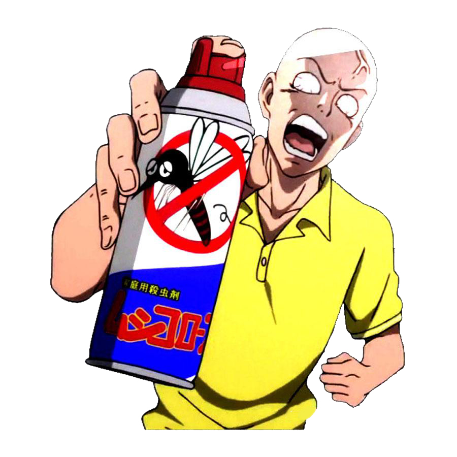 One Punch 3 Anime Sticker