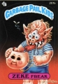 ZEKE Freak Funny Decal Name Sticker