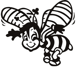 Bee Vinyl Diecut Decal Sticker 4