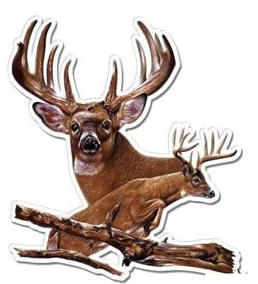 Deer Vinyl Sticker Waterproof Decal
