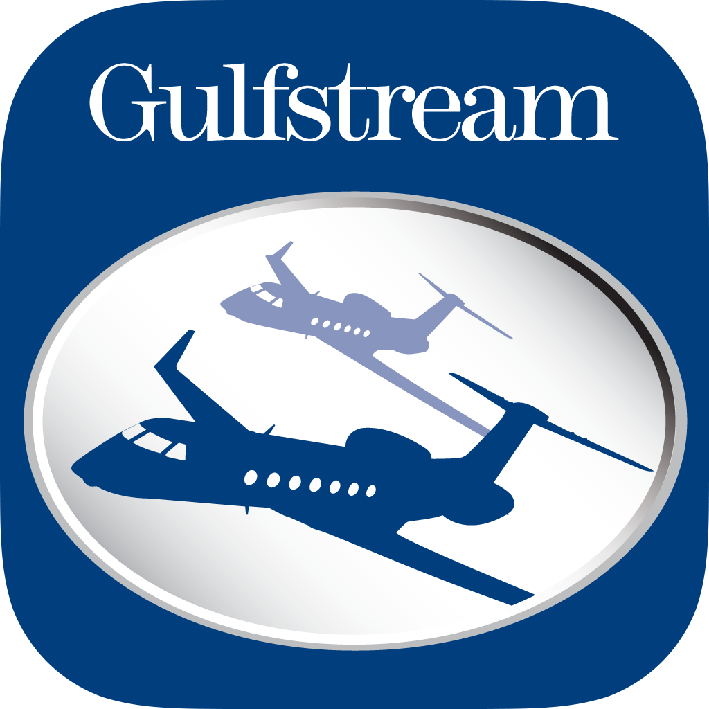 gulfstream color logo sticker