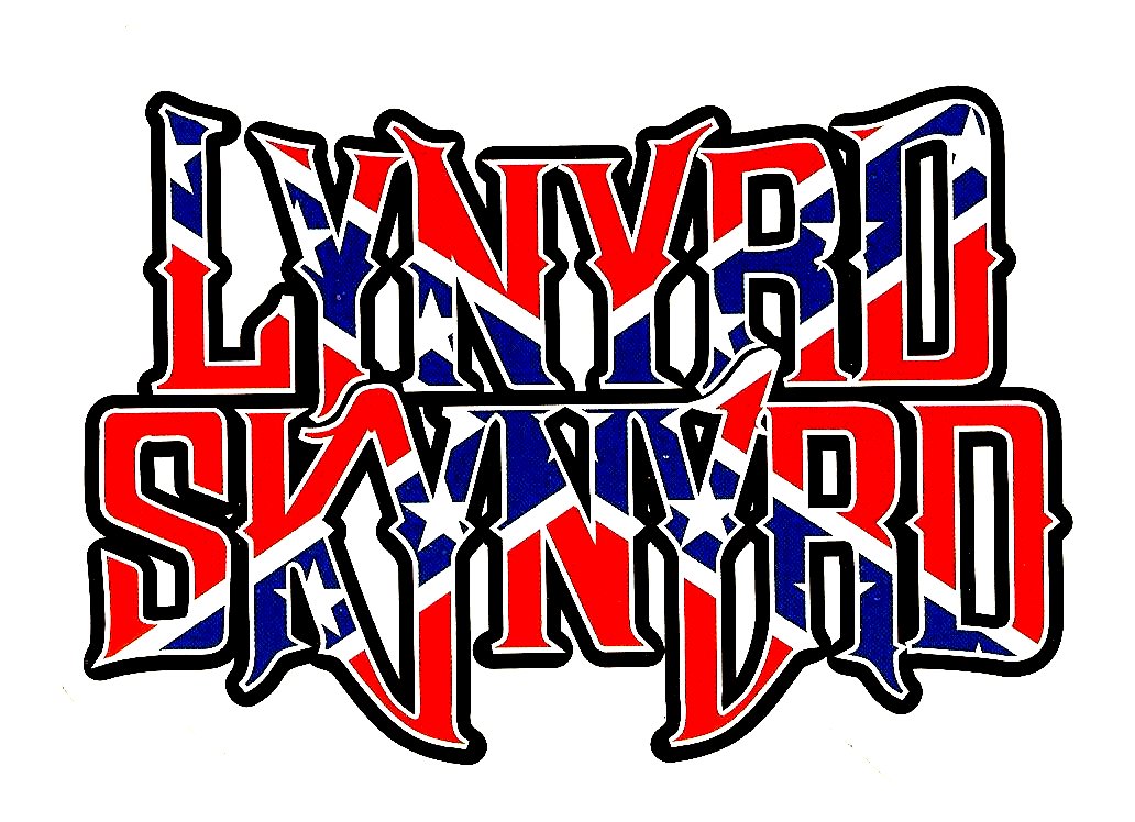 lynyrd skynyrd rebel flag sticker