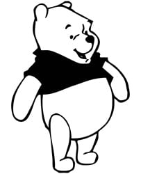 Pooh Decal 2