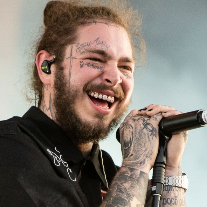 POST MALONE RAP MUSIC ALBUM COVER STICKER