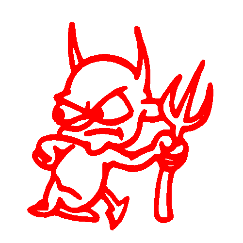 Lil Devil decal - 161