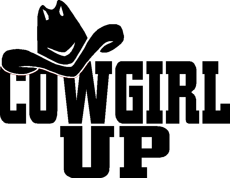 CowGirl Up Diecut Car Decal