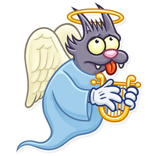 itchy and scratchy funny cartoon sticker 10