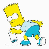 Simpsons Color Bart