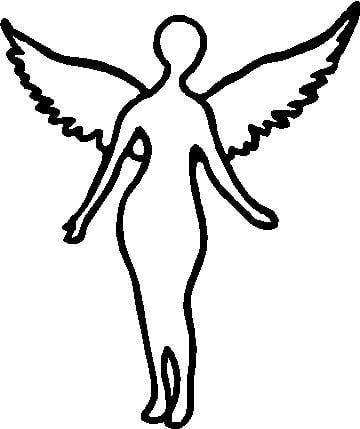 Nirvana Angel Decal