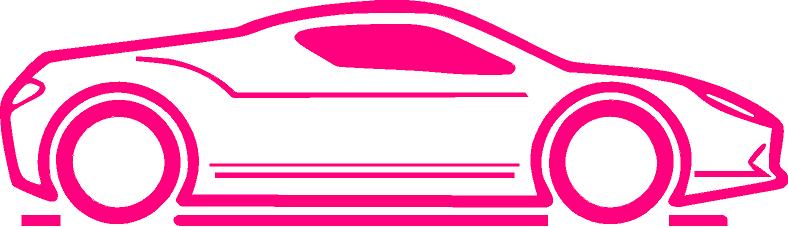 CAR OUTLINE STICKER 2