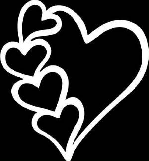 Heart Decal Design 77