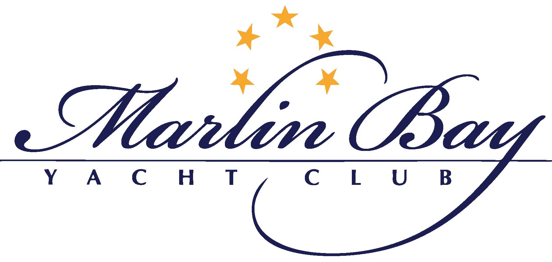 Marlin Bay Yacht Club logo sticker