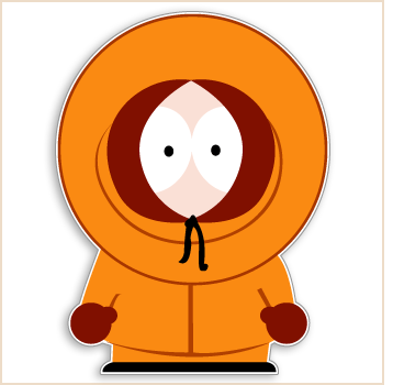 South Park Cartooon Decal 4