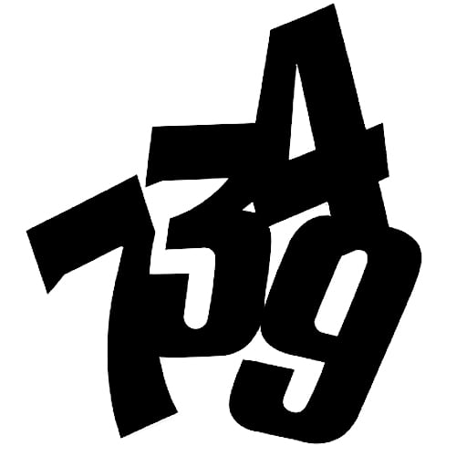 7349 Fly Racing Numbers