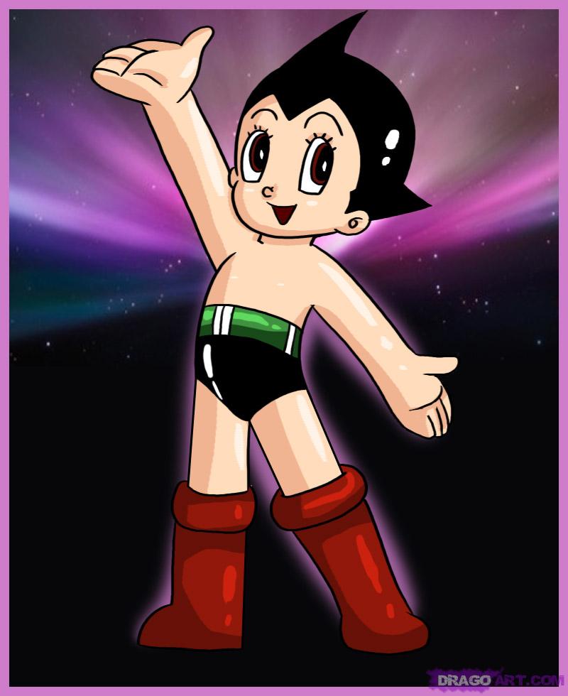 astro boy DRAGO Sticker