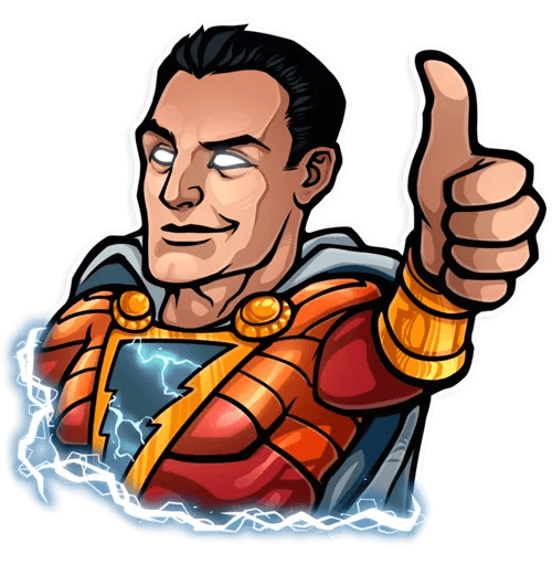 dc comics marvel comics sticker 17