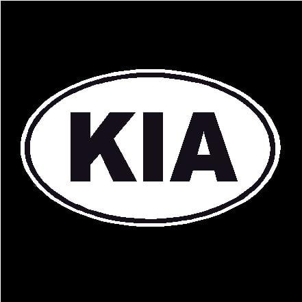 KIA Oval Decal