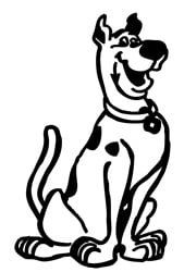 Scooby Sticker 03